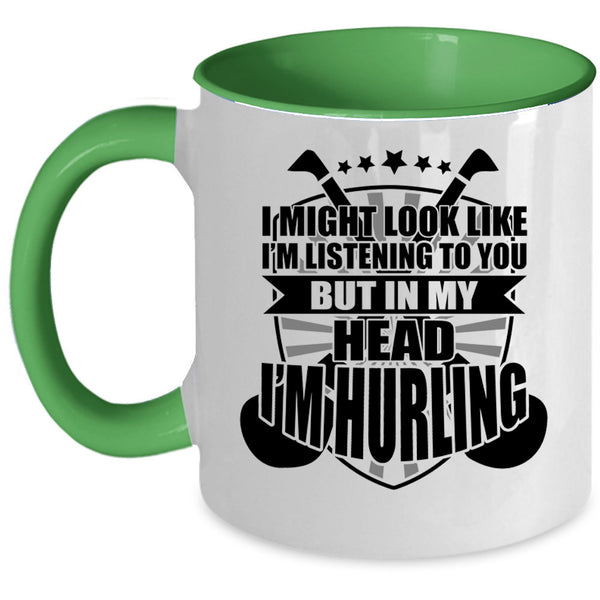 I'm Hurling Coffee Mug, In My Head I'm Hurling Accent Mug