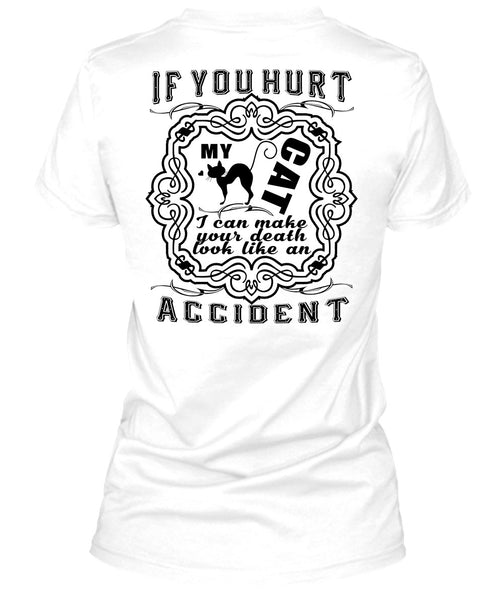 If You Hurt My Cat T Shirt, Favorite T Shirt