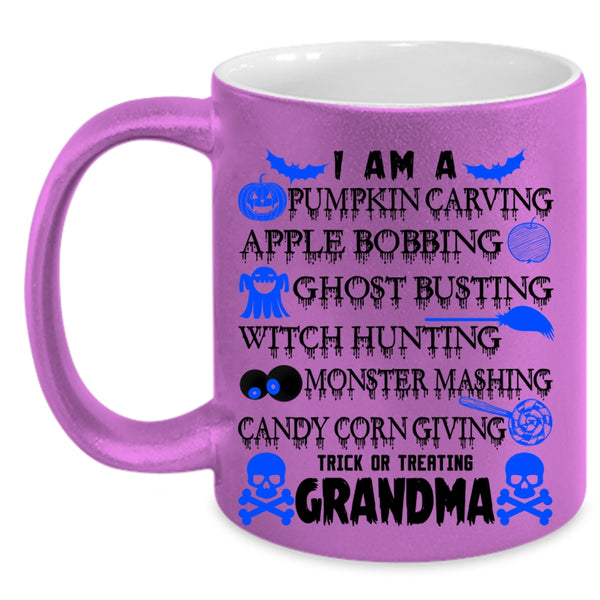 Grandma Coffee Mug, I Am A Pumpkin Caring Accent Mug