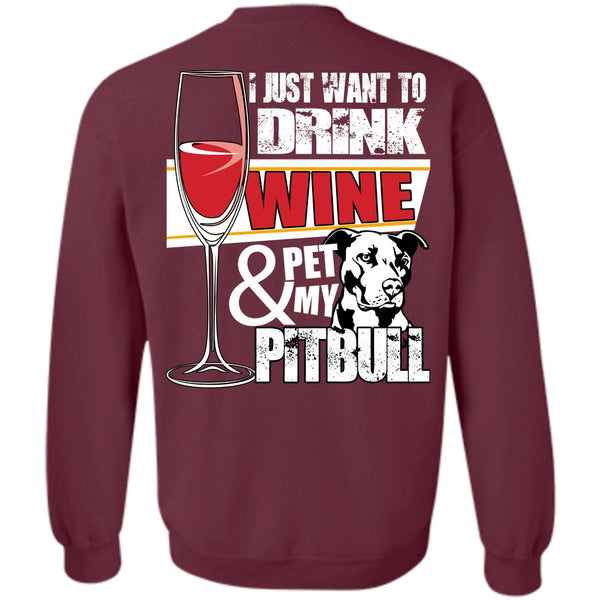 Pet My Pit Bull T Shirt, I Love Pit Bull Sweatshirt