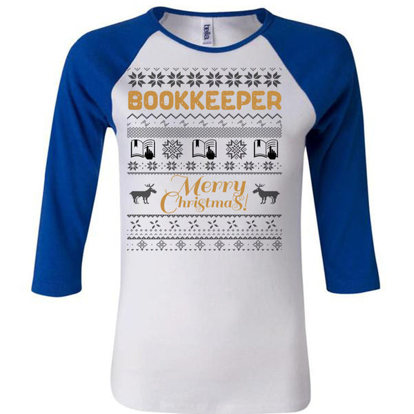 Bookkeeper Merry Christmas T Shirt, I Love Reading T Shirt, Awesome T-Shirts