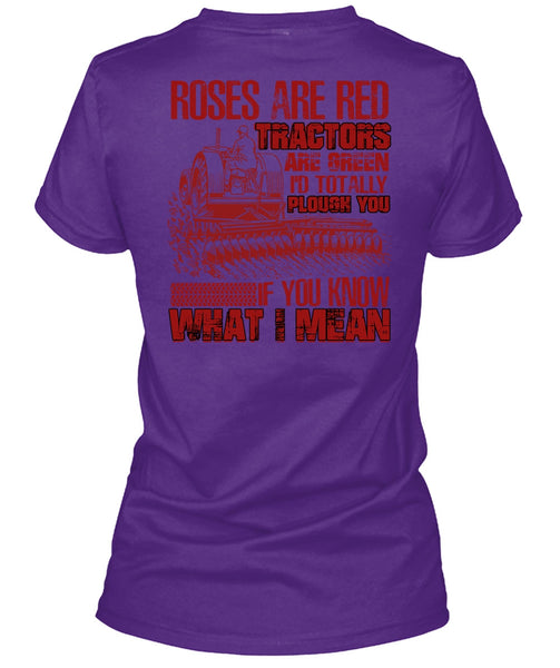 Roses Are Red T Shirt, Tractors Are Green T Shirt