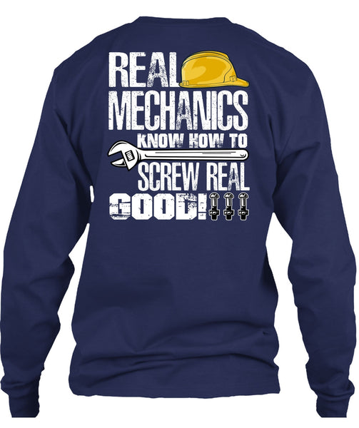 Real Mechanics T Shirt, Being A Mechanic T Shirt