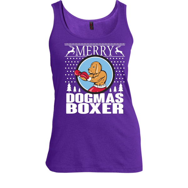 Merry Dogmas Boxer T Shirt, Coolest Merry Christmas T Shirt, Cool T Shirt