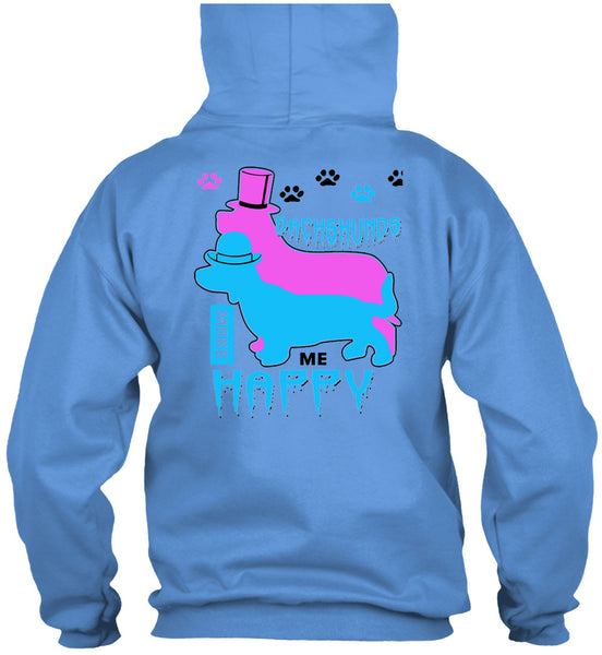 Dachshunds Make Me Happy T Shirt, I Love My Dogs T Shirt