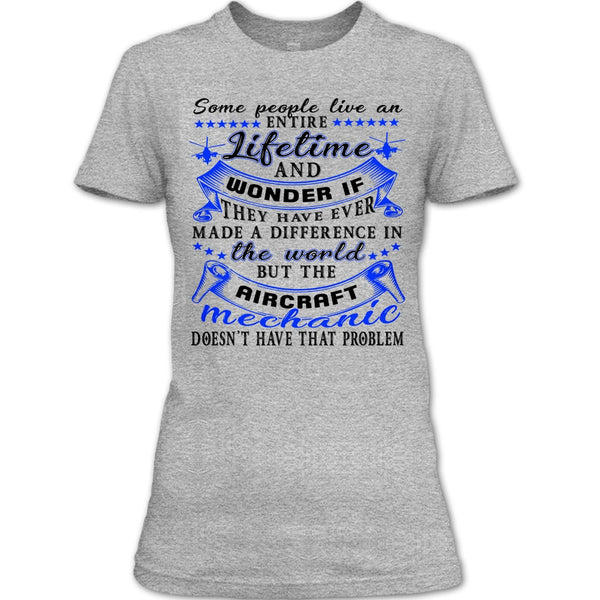 The Aircraft Mechanic T Shirt, Gift For Aircraft Mechanic T Shirt