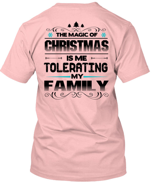 The Magic Of Christmas T Shirt, I Love Christmas T Shirt