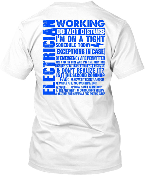 A black t-shirt with the shopify logo