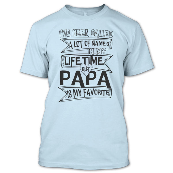Papa Is My Favorite Peple T Shirt, Father's Day Gift T Shirt