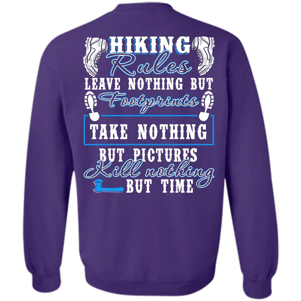 Footprint T Shirt, I Love Hiking Sweatshirt