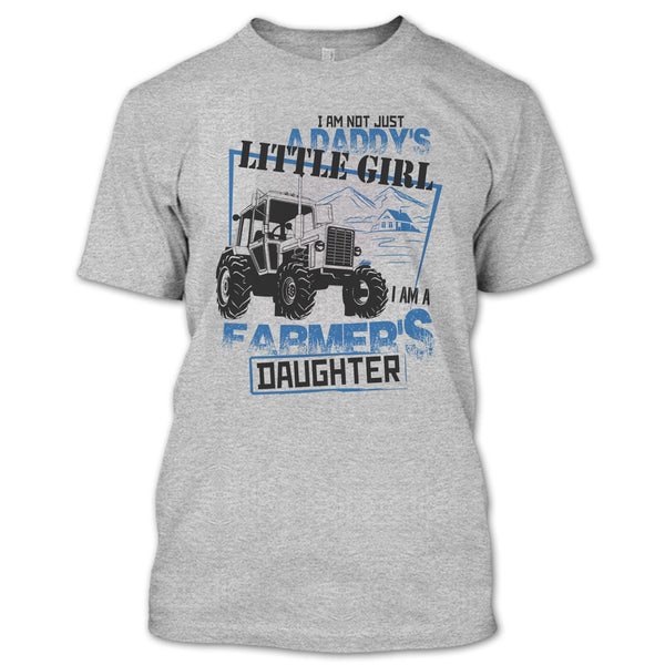 Just A Daddy's Littile Girl T Shirt, Coolest farmer's Girl T Shirt