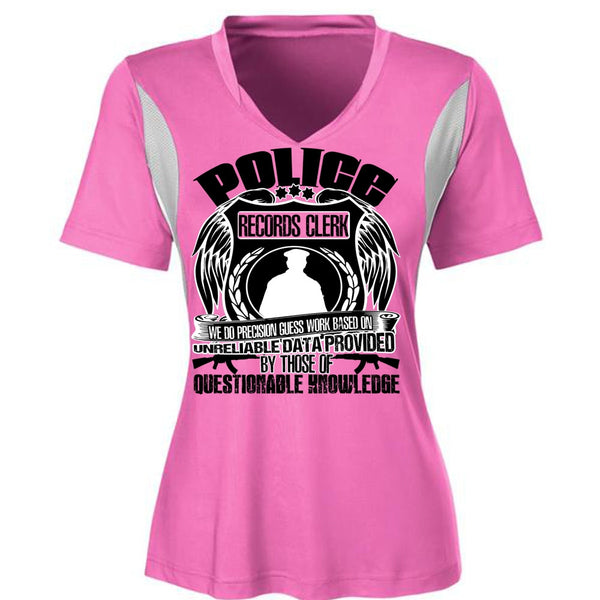 Police Records Clerk T Shirt, I Love Police T Shirt, Awesome T-Shirts