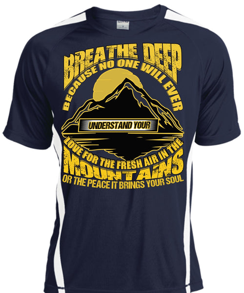 The Fresh Air In The Mountains T Shirt, Being A Hiker T Shirt, Cool Shirt