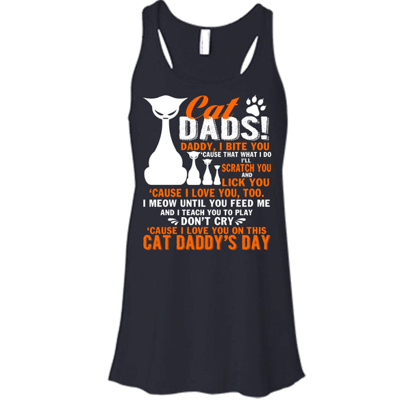 Cat Dads T Shirt, Daddy I Bite You T Shirt, Cool T Shirt