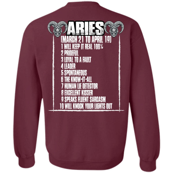 Being An Aries T Shirt, I Love Aries Sweatshirt