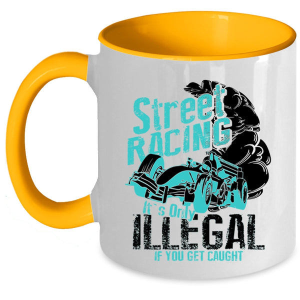 Awesome Bikers Coffee Mug, Cool Motorcycles Accent Mug