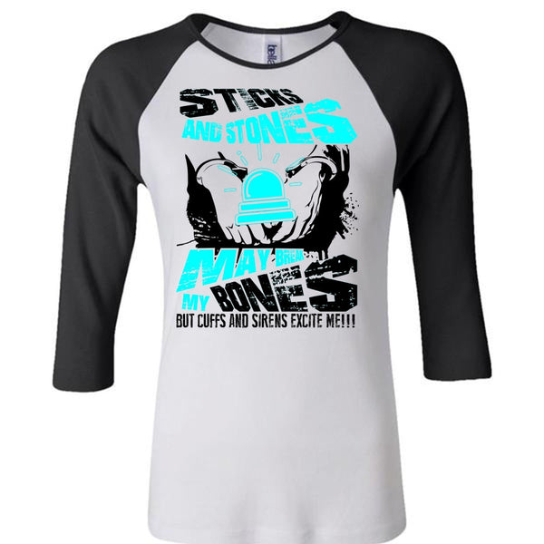 Sticks And Stones T Shirt, I Love Police T Shirt, Awesome T-Shirts