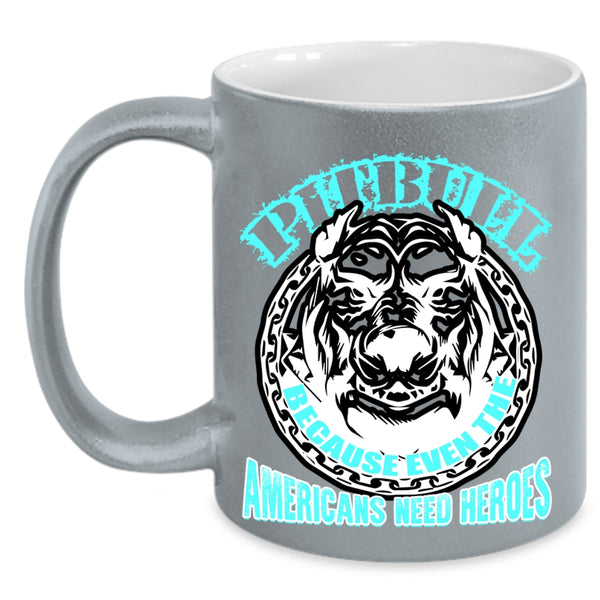 Cool Gift For Pitbull Owner Coffee Mug, Pitbull Accent Mug