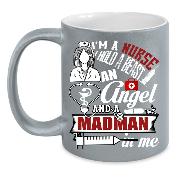 I'm A Nurse Coffee Mug, Funny Gift For Nurses Coffee Cup