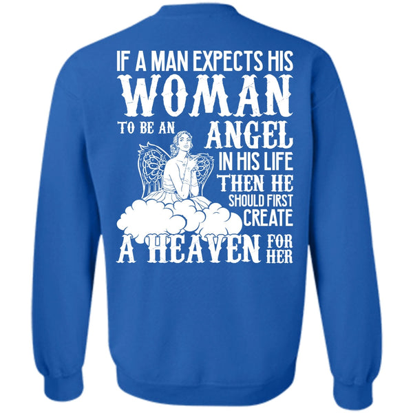 Create A Heaven T Shirt, I Love Wife Sweatshirt