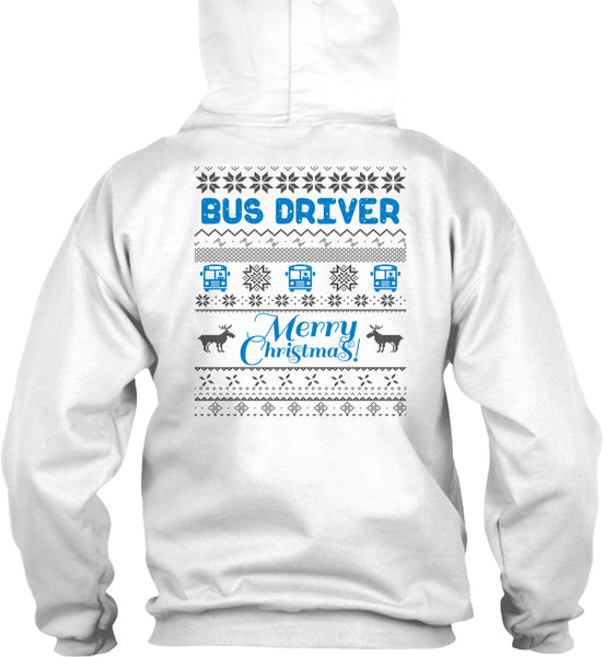 Bus Driver Merry Christmas T Shirt, I Love Driving T Shirt