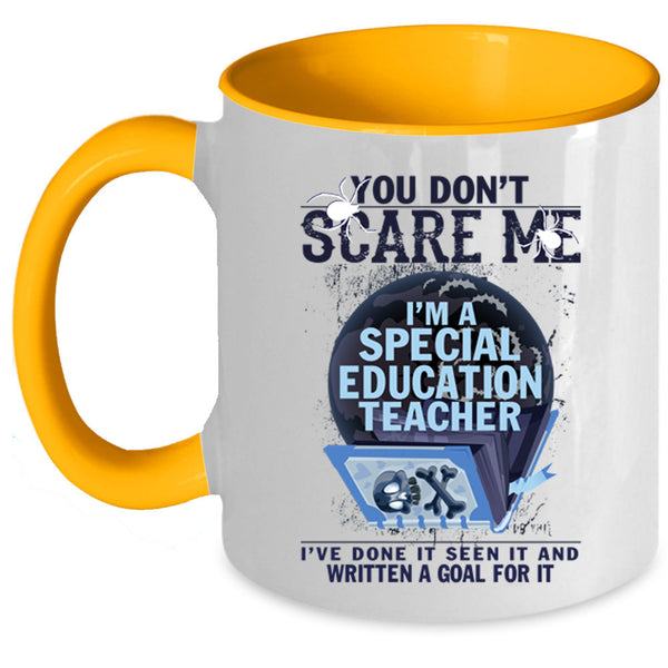 Scary Coffee Mug, I'm A Special Education Teacher Accent Mug
