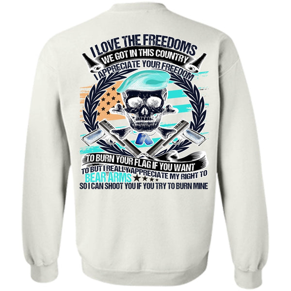 A black t-shirt with the shopify logo