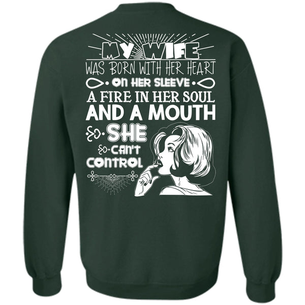 Fire In Her Soul T Shirt, I Love Wife Sweatshirt