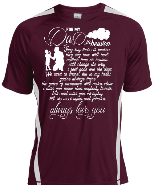 For My Dad In Heaven T Shirt, Love You T Shirt, Cool Shirt