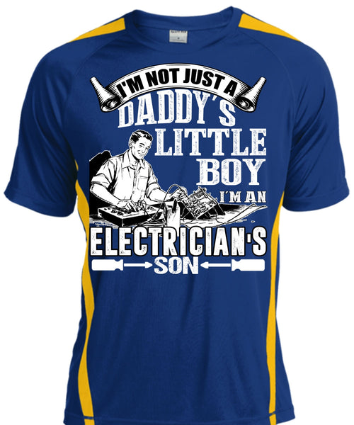 I'm An Electrician's Son T Shirt, Daddy's Little Boy T Shirt, Cool Shirt
