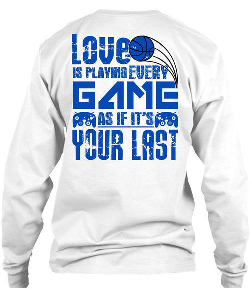 Love Is Playing Game T Shirt, I Love Gaming T Shirt