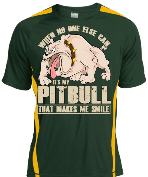 It's My Pit Bull T Shirt, Makes Me Smile T Shirt, Cool Shirt