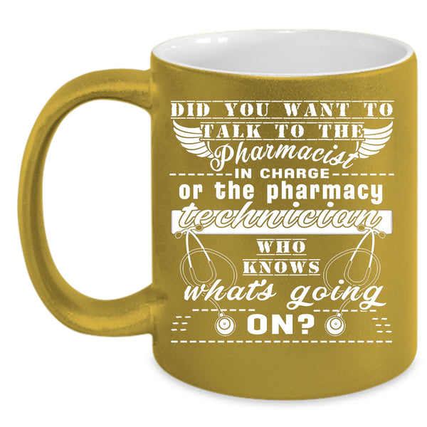 The Pharmacist Coffee Mug, The Pharmacy Technician Coffee Cup