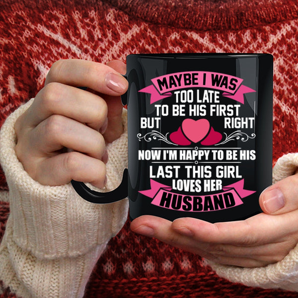 This Girl Loves Her Husband Coffee Mug, Cute Wife Coffee Cup