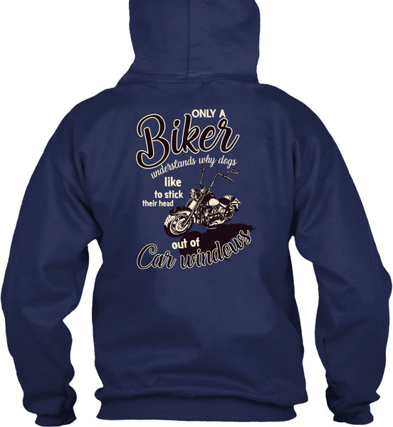 Only A Biker Understands T Shirt, Dogs Like To Stick T Shirt