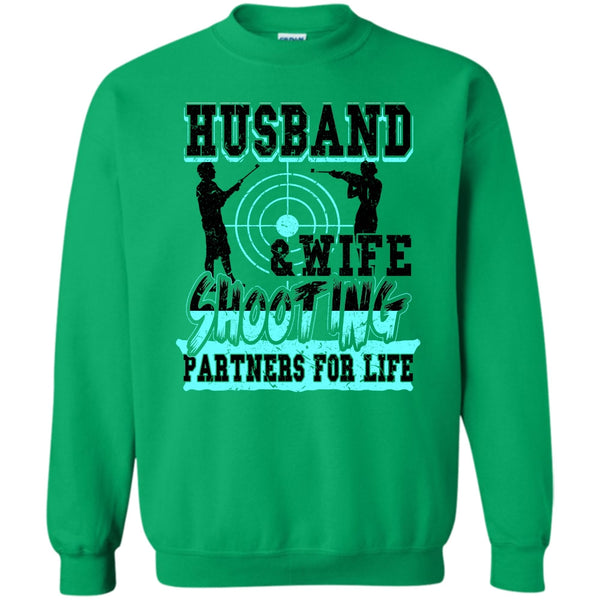 Coolest Shooting Partners T Shirt, Husband & Wife Sweatshirt