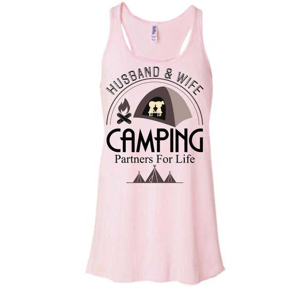 Husband & Wife T Shirt, Coolest Camping Couple T Shirt, Awesome t-shirts
