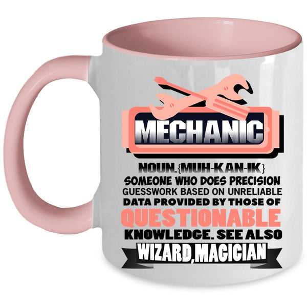 Cute Gift For Mechanics Coffee Mug, Mechanic Accent Mug