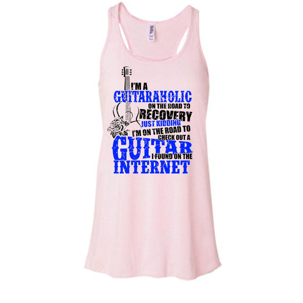 I'm A Guitaraholic T Shirt, Coolest Guitaraholic Tank Top