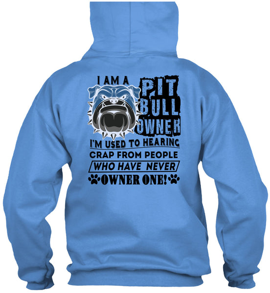I Am A Pit Bull Owner T Shirt, I Love Dogs T Shirt