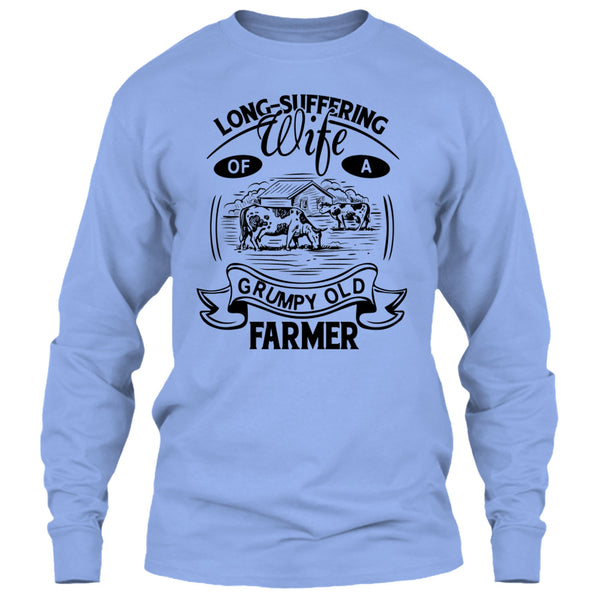 Long-Suffering Wife T Shirt, Coolest Grandpa T Shirt