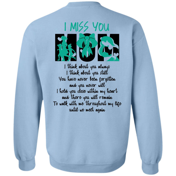 I Love Nanny T Shirt, I Miss You Mom Sweatshirt