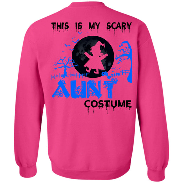 Wait For Halloween T Shirt, This Is My Scary Aunt Costume Sweatshirt