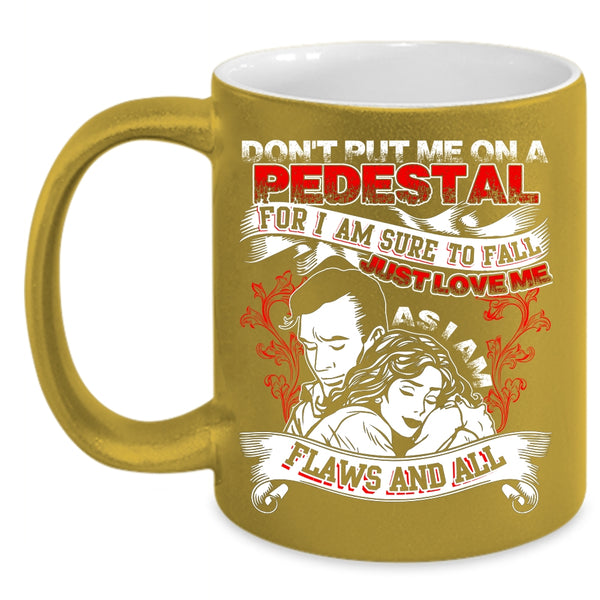 I Am Sure To Fall Just Love Me Coffee Mug, Cool Just Married Coffee Cup