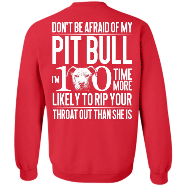 My Love T Shirt, I Love Pit Bull Sweatshirt