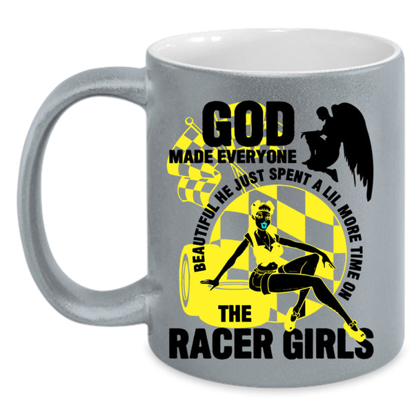Cool Gift For Racer Girls Coffee Mug, The Racer Girls Accent Mug