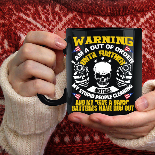 Cool Veteran Coffee Mug, American Flag Coffee Cup