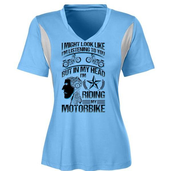 Riding My Motorbike T Shirt, Being A Biker T Shirt, Awesome T-Shirts