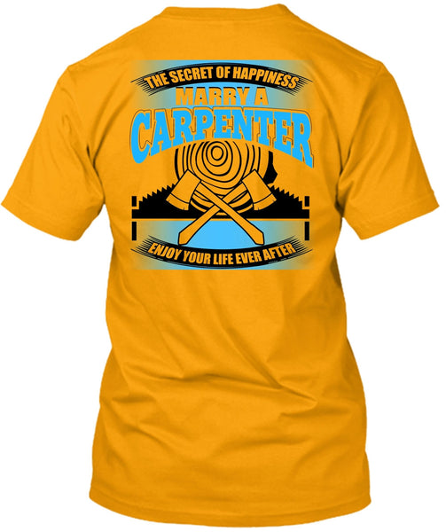 Marry A Carpenter T Shirt, I Love Carpenter T Shirt