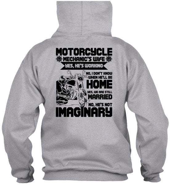 Motorcycle Mechanic's Wife T Shirt, I Love Mechanic T Shirt